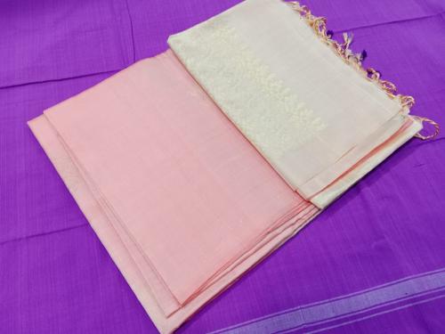 SOFT SILK SAREE WITH BLOUSE